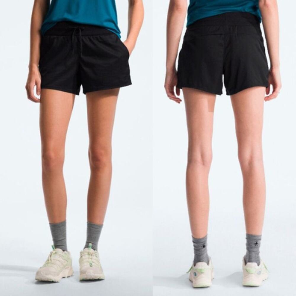 NWT The North Face Flash Dry Aphrodite Motion Shorts TNF Black Womens Size XL